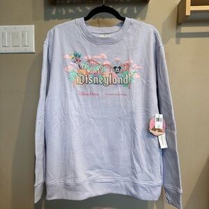 Stoney Clover Lane Disneyland Marquee Pullover Sweatshirt for Women Size XL